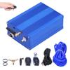 Kit valvola di scarico auto con telecomando elettrico, dispositivo di controllo del vuoto, componenti automobilistici blu