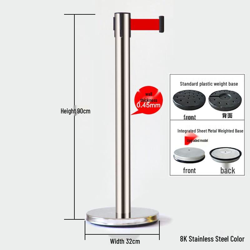 Retractable Belt Crowd Control Stanchion