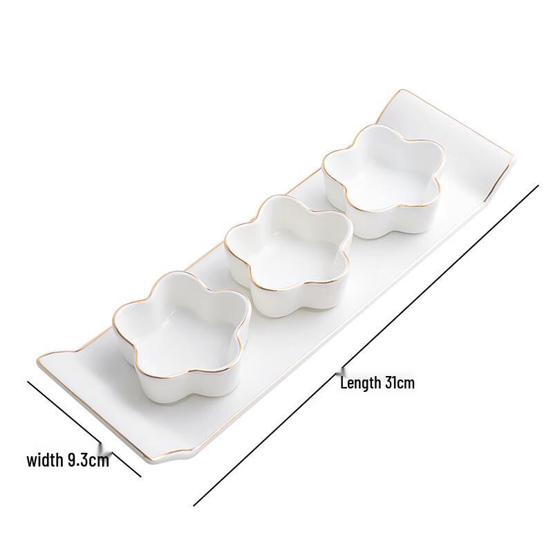 Xiangchong Ceramic Partitioned Serving Dishes