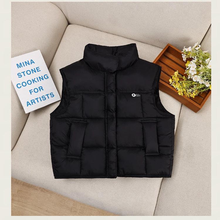 Boys' Cotton Padded Vest - Winter 2026 Children's Clothing