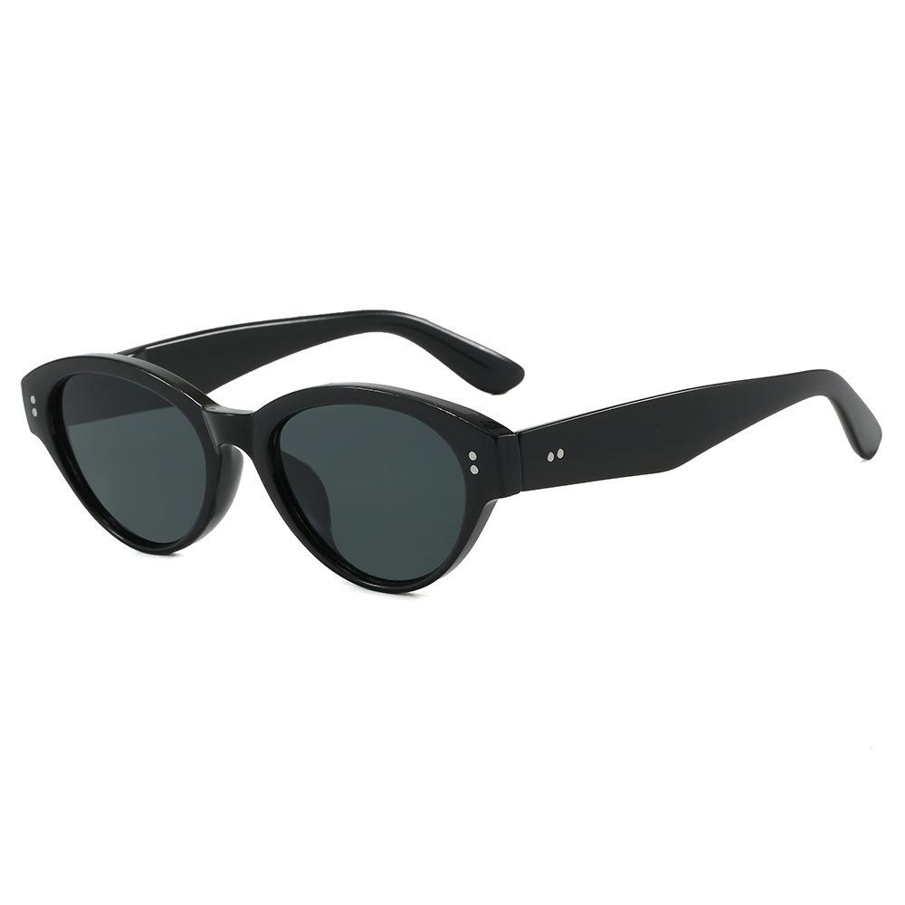 

Cat S Eye Small Face Seaside Vacation Spice Style Sunglasses Women S Tide Advanced Sense Jelly Orange Frame Brown Sunglasses