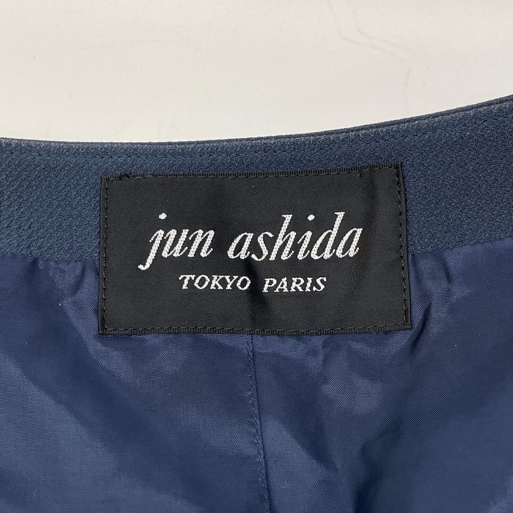 jun ashida Navy PA9312 Silk Jacket Jacket 9 NavyUsed
