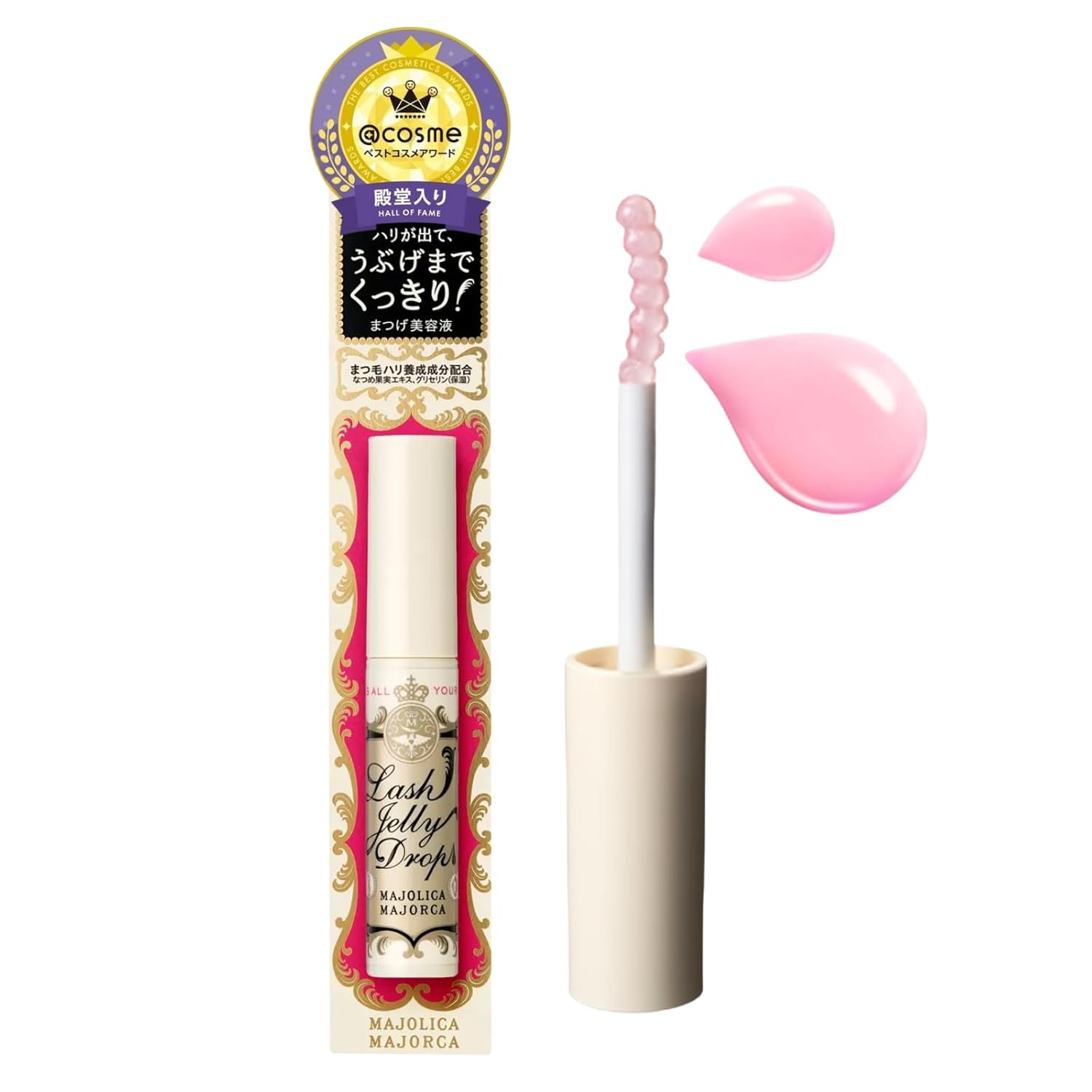 Majolica Majorca Сыворотка для ресниц Rush Jelly Drop EX 5,3 г Содержит ингредиенты упругость Уход за ресницами