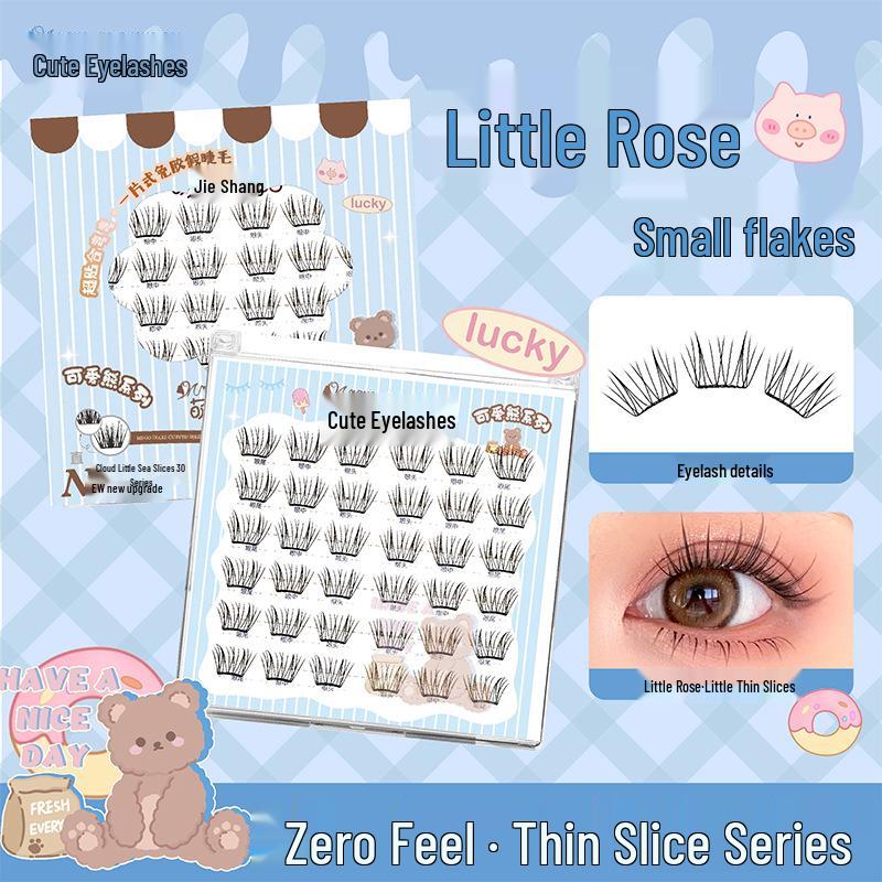 

Mengjie Rose Thin-Cut Natural False Eyelashes