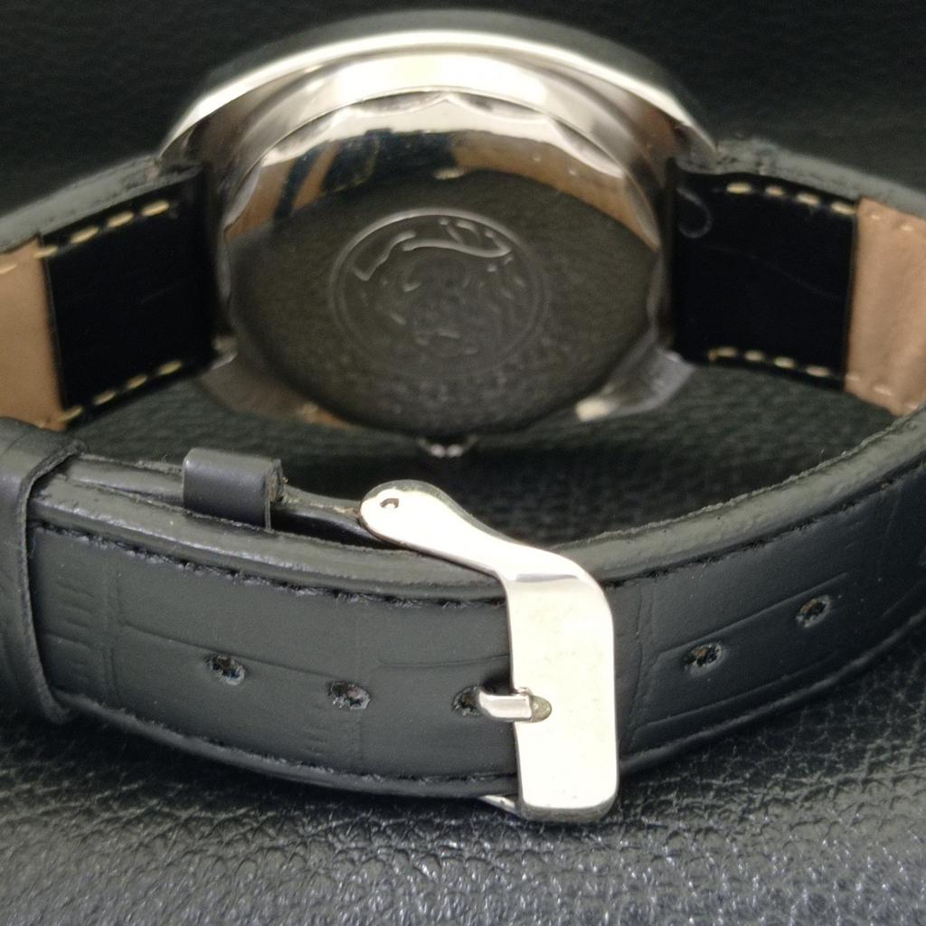 Gebrauchte automatische Herrenuhr Enicar Star Jewels 167 mit weißem Zifferblatt, Schweizer Uhrwerk, A432163-2