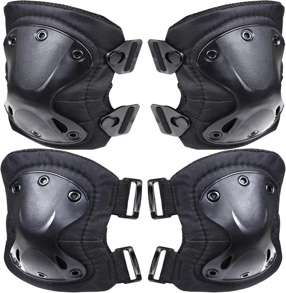Knee Airsoft Knee Elbow Knee Sports and Outdoor Gear for Men and Women Protectors, Protectors, Pads, Pads, Pads,