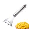 Manual Corn Cob Peeler Durable Stainless Steel Corn Thresher Portable Kitchen Gadget Easy to Operate for Household Restaurant