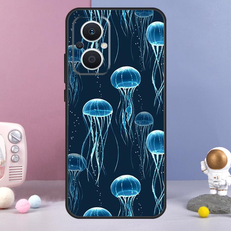 Magic Jellyfish Funda For OPPO Reno 13 F 11F 12F 14F 10 11 12 14 Pro 7 8 Lite OPPO Find X6 X5 X8 X9 Pro Case