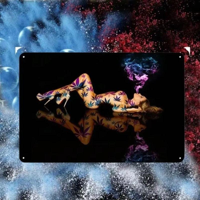Vintage Metal Tin Sign 20x30cm Retro Wall Art Decor