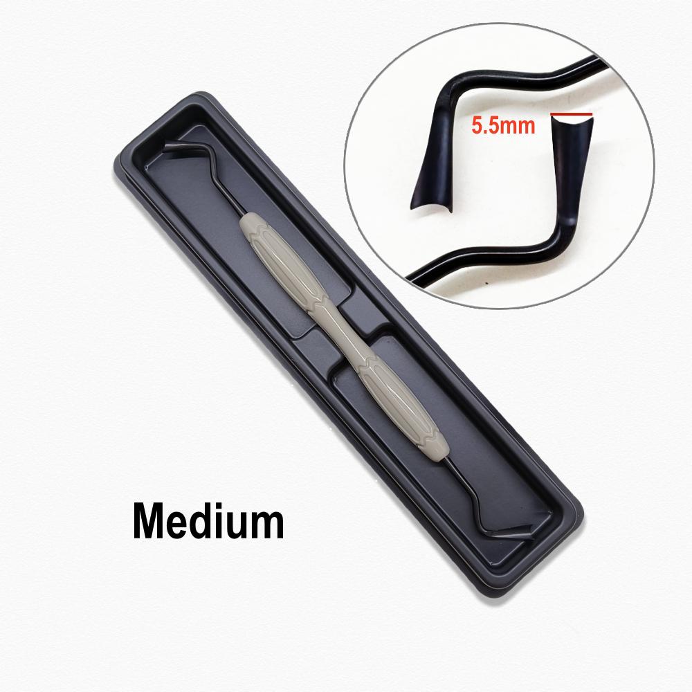 Titanium Dental Implant Gingival Retraction Gingival Retractor Silicone Handle Dental Gum Separator Isolation Surgical Tool