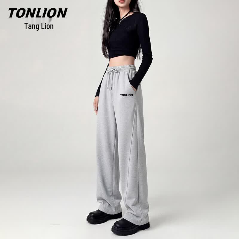 TonLion Women s Casual Wide-Leg Sweatpants S