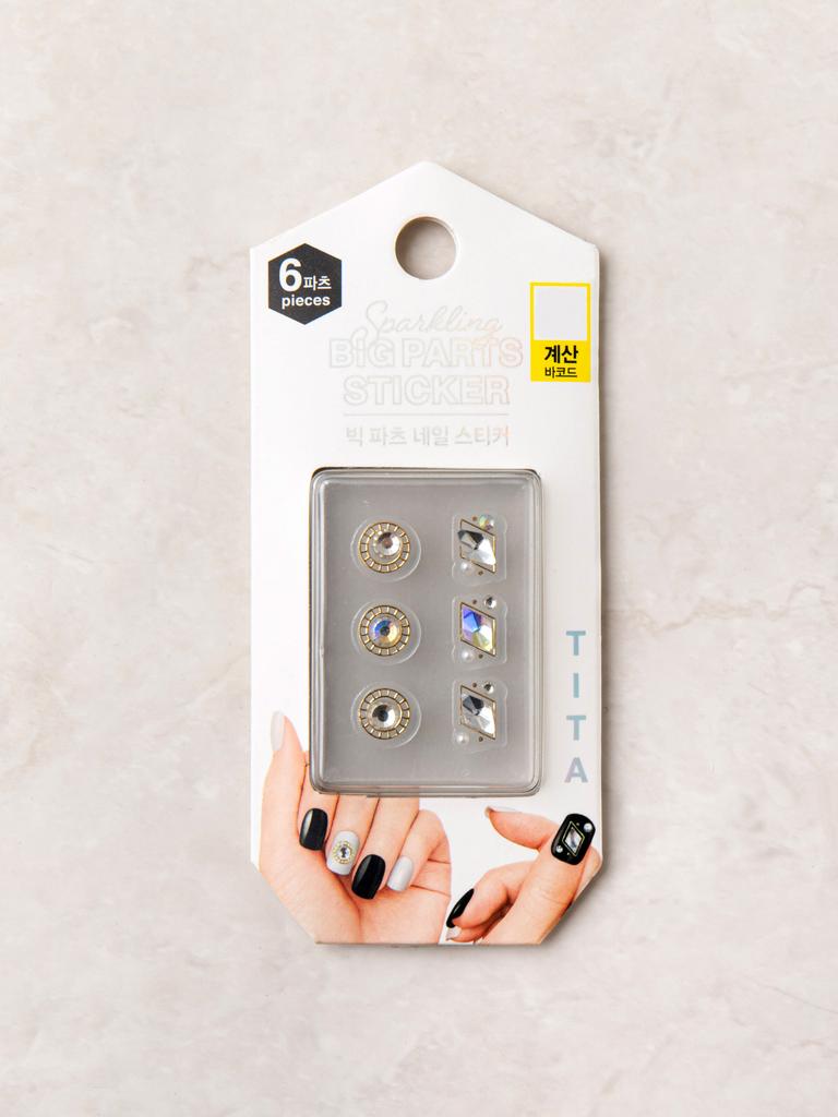 Large Charm Nail Art Sticker Set (6 Packs)