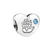 Ny Baby Gutt Jente Håndavtrykk Charm Engel Passform Originale Charms Sølv 925 Armbånd Kvinner Smykketilbehør C079