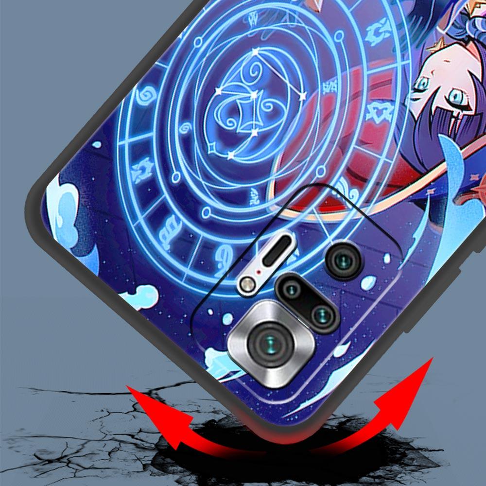 For Redmi 10C Cases Funda Genshin Impact Soft Phone Case For Xiaomi Redmi Note 12 11 9S 9 8 10 Pro Plus 7 9T 8T 9C 9A 8A Cover