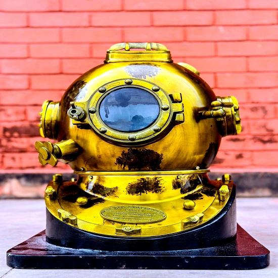 

Шлем 45,72 см для подводного плавания с аквалангом, декоративный шлем для морского корабля, идеи домашнего декора