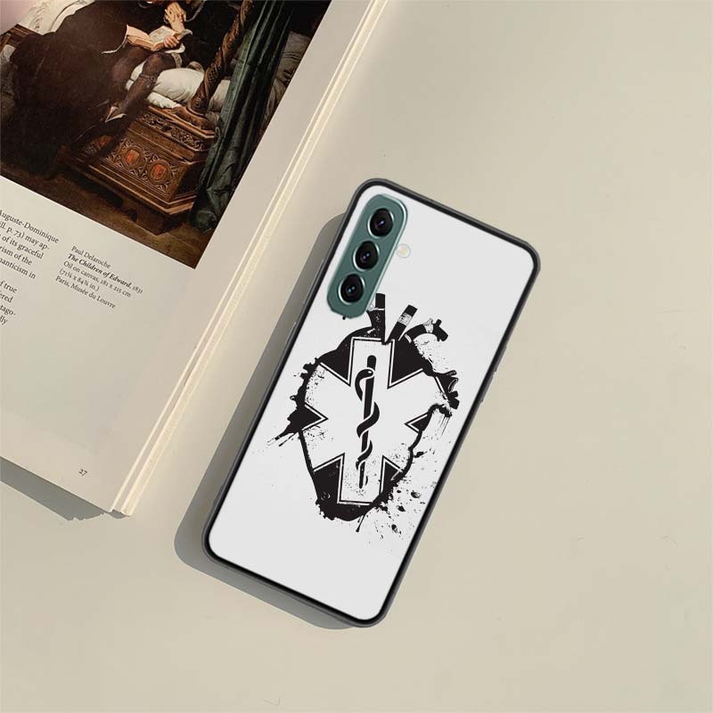 EMT EMS Medical Rescue Phone Case for Samsung A54 A14 A24 A34 A17 A37 A57 A55 A35 A25 A15 A07 A05S A04S A12 A22 A32 A52S A72 Gal