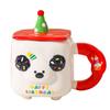 Cute Cartoon Cute Pet Animal Mug Souvenir Birthday Party Cute Ceramic Cup Household Milk Breakfast Cup