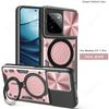 Slide Lens Push Window Armor Funda for OPPO Realme GT 7 Pro 5G Case for Realme GT7 Pro 5G Case Magnetic Rotate Ring Stand Cover