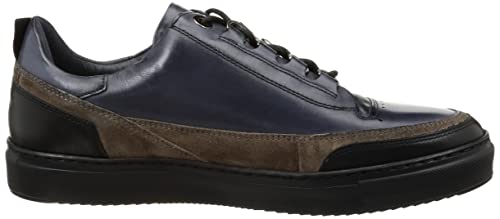 LANVIN en Bleu Herren Sneaker Boots 86480, BLAGRY, Größe 26,0 cm