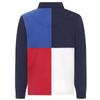 Lazy Jacks Boys Colour Block Rugby Shirt