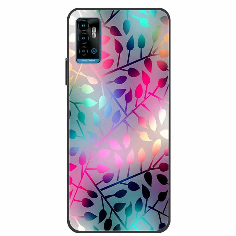 For ZTE Blade A71 Case Shockproof Soft silicone TPU Back Cover For ZTE BladeA71 Phone Cases for ZTE Blade A 71 2021 Cute Cartoon