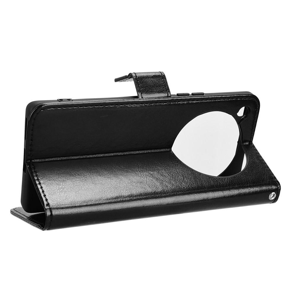 For Infinix Zero 40 5G X6861 Case Crazy Horse Texture PU Leather Phone Wallet Cover