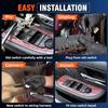 20835553, 15093440 Front Left Power Window Switch, Compatible with Chevrolet Silverado 1500 2007-2013, GMC Sierra 1500 2007-2013 (with Power Folding
