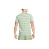 Nike Striped Logo Round Neck Pullover Short Sleeve T-Shirt Men Tops Matcha DZ2986-386