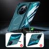 Magnetischer Scharnier-Rüstungshalter-Koffer für Vivo X Fold 6 5 Vorderbildschirmglas All-inclusive Kunststoff Mattes Cover für Vivo X Fold 6 Hülle