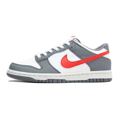 Dunk Low Next Nature GS Smoke Grey Light Crimson Kinder Sneakers Wit FB8038-001