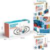 Multicolored Domino Train Set With Sound For Kids Educational Building Toys