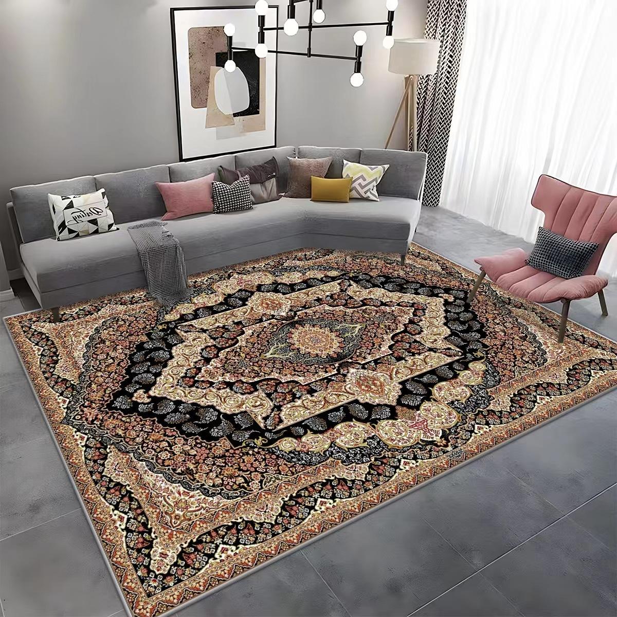 

Роскошный богемный ковер в гостиной, большой по площади персидский ковер для спальни, машинная стирка, гостиная, журнальный столик, коврик 80*160cm