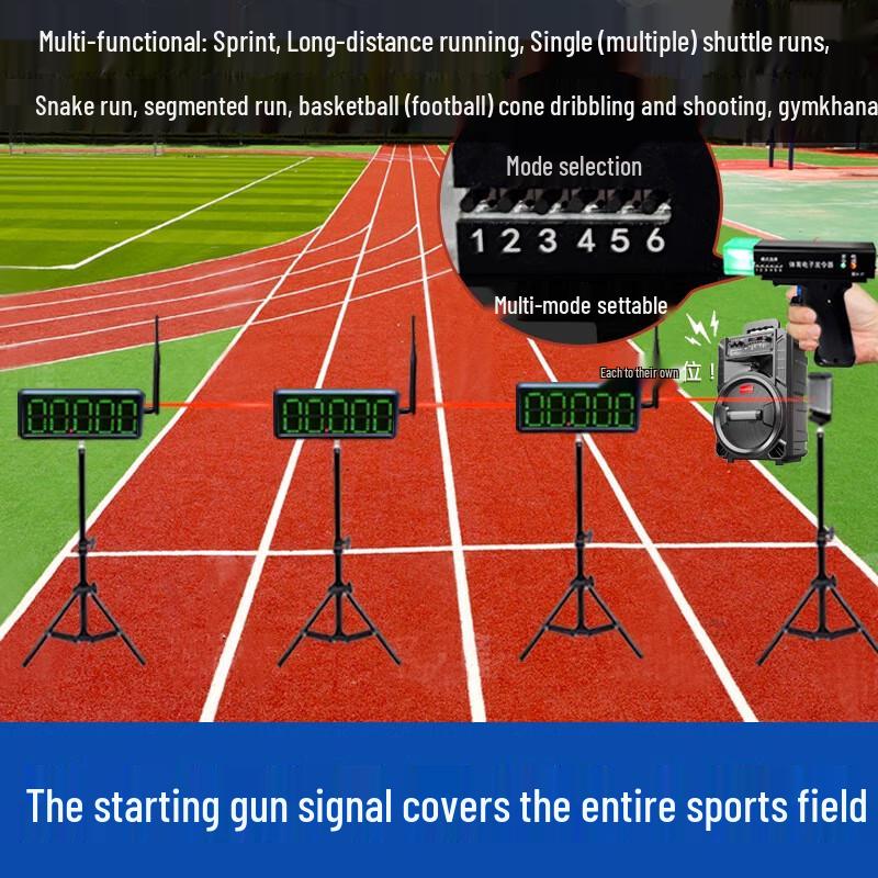 Ganxin Multi-function Running Training & Race Laser Timer