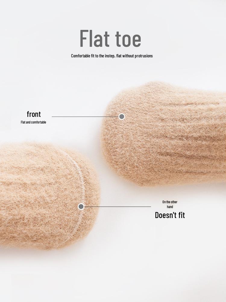 Solid Color Fleece-Lined Mid-Calf Baby Socks - Combed Cotton, Warm Terry, Class A Quality