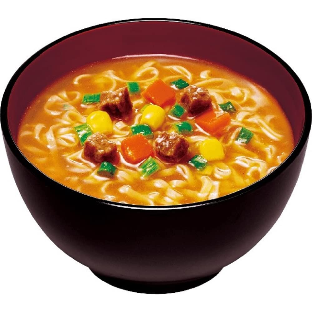 Nissin Foods Cup Noodles Miso, 3-Serving Pack (34g Per Serving) X 9 Bags, Instant Noodles, Easy To Eat In a Bowl