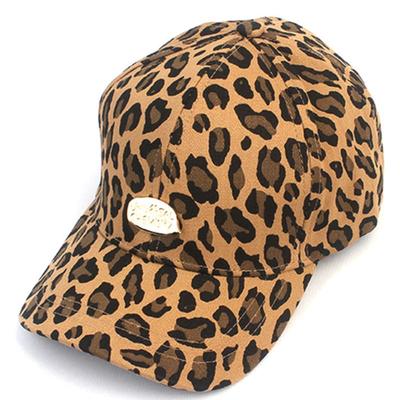 Evrensel kimya Leopard Bubble Bej Beyzbol Şapkası Leopar desenli beyzbol şapkası
