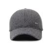Autumn Winter Men's Warm Cap Middle-Aged Baseball Cap Outdoor Velvet Thick Cotton Cap