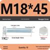 8.8 Grade Galvanized Hex Head Bolt, High-Strength M4-M30