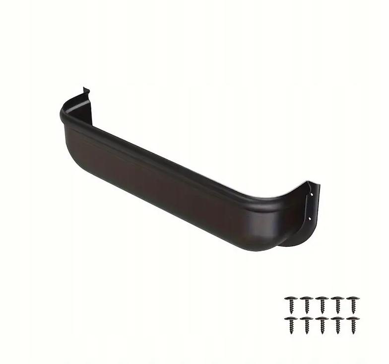 Organizer Holder Door Shelf for Camper, Boat, Car Trailer, Black