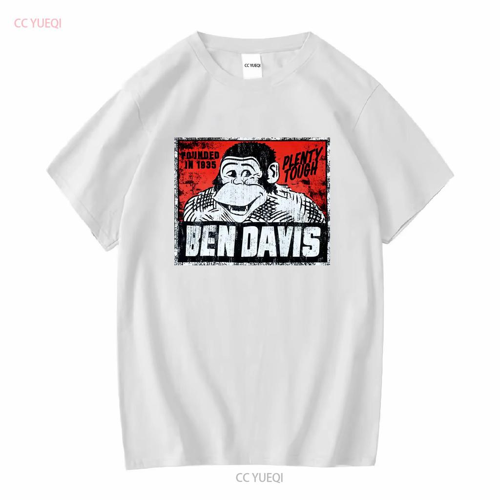 Ben Davis Logo T Shirt Mens L Size Eaa432050 Vintage Washed Soft Breathable Casual Stretched Comfortable Fashion Slightly