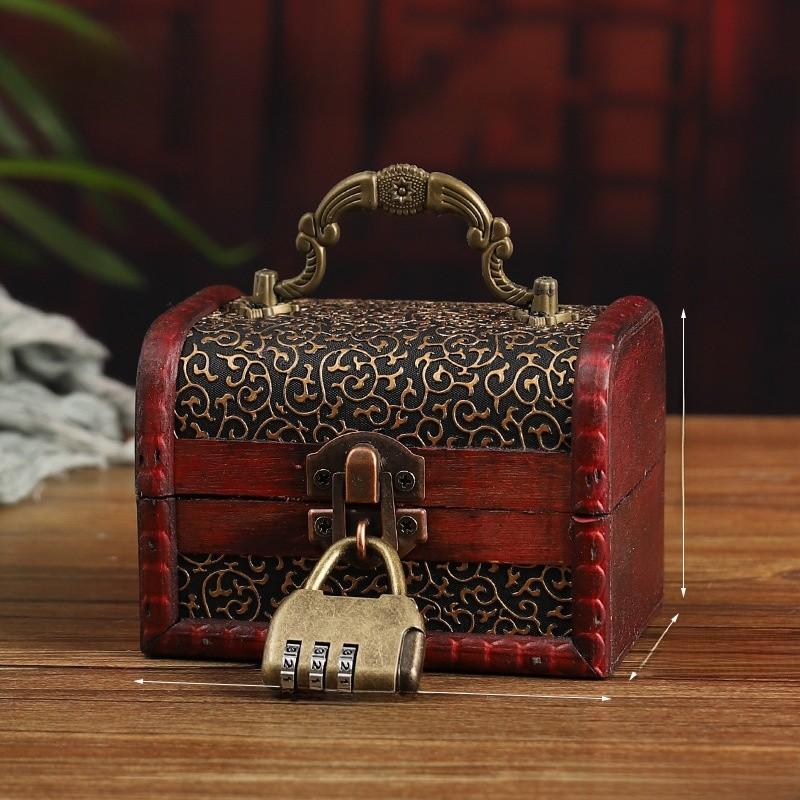 Jewelry Box Vintage Storage Box For Home Office Decor And Collection Gift