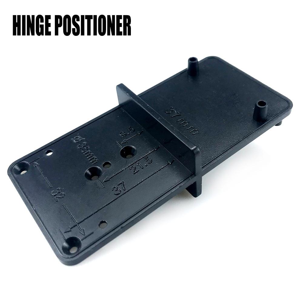 35mm & 40mm Hinge Jig Woodworking Drilling Guide Hinge Hole Locator Template