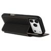 For iPhone 17 Pro Case Magnetic Closure Card Slot Leather Flip Phone Cover