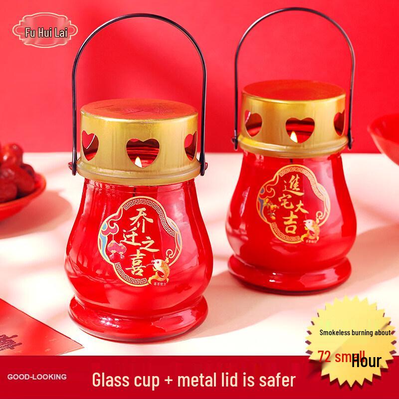 LIEI Housewarming Candle Theme Rubber Decor