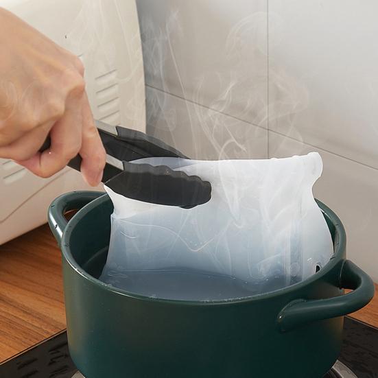 Kneading Dough Bag Non-stick Food Grade Good Toughness Silicone Flour Mixer Bag Kitchen Supplies