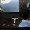 ALK1 ABS Letter Car Decoration Rear Trunk Emblem Sticker for Model 3 Model S X Y Roadster Auto Exterior Decal Accessories