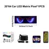 Car Devil Eye LED Car Ambient Light Sign Pixel Panel Light Flexible LED Display Ar Led Matrix Panel DIY Programmable Scrolling