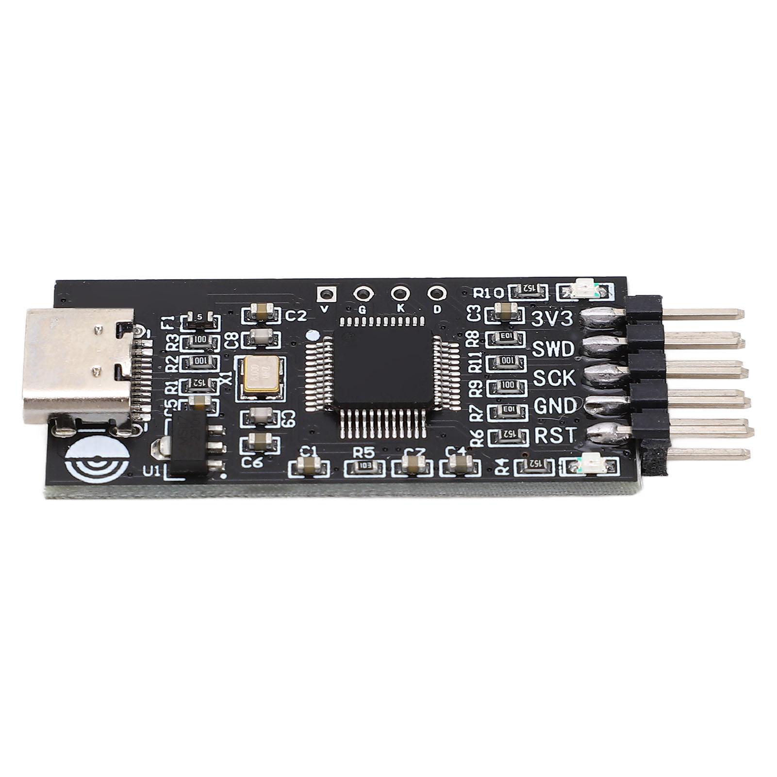 

Simulation Download Burner STM32 Development Debugger SWD USB Serial Port Offline Downloader DC5V