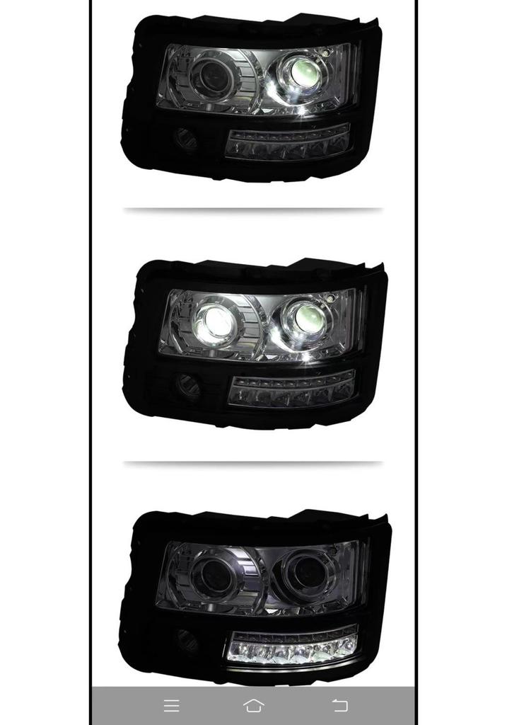 Delonghi F3000/M3000 All-LED Headlight Assembly: Super Bright Focus for Shaanxi Auto