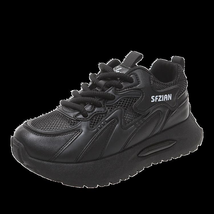 

Mesh little white shoes women s 2025 new summer breathable sports and leisure thick sole inner height increase versatile dad shoes women s tide 35